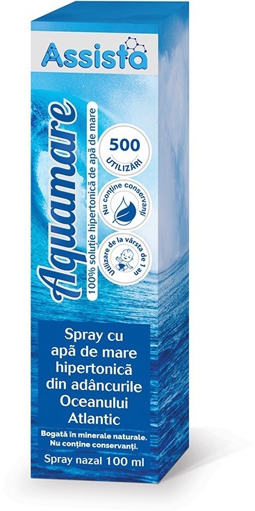 Assista Aquamare spray nazal hipertonic x 100 ml