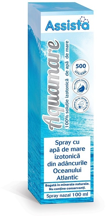 Assista Aquamare spray nazal izotonic x 100 ml