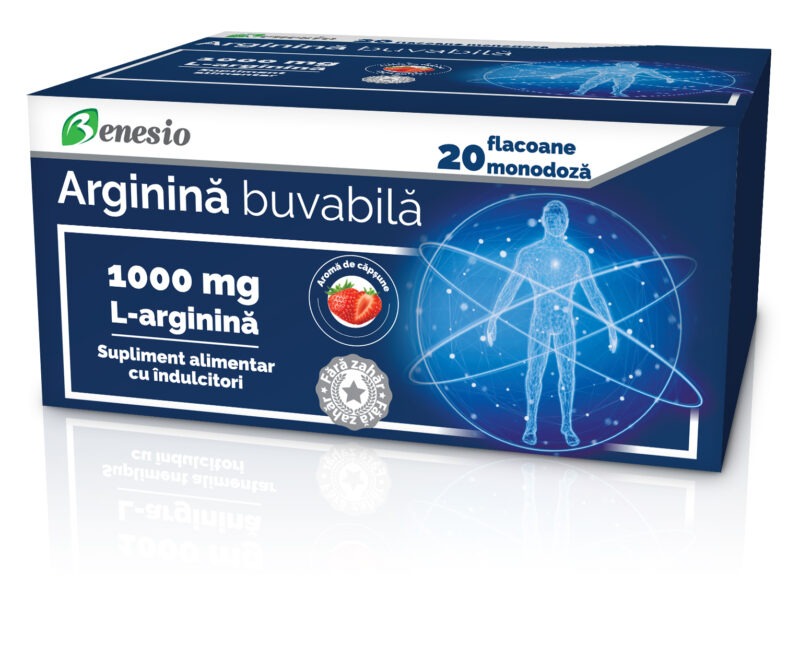 Benesio L-arginina x 20 flacoane buvabile