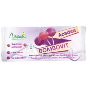 Naturalis Acadea Bombovit impotriva durerilor in gat, 6 g x 1 acadea