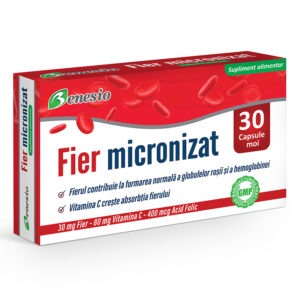 Benesio Fier micronizat x 30 cps. moi