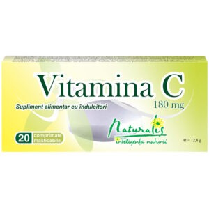 Naturalis Vitamina C 180 mg x 20 capsule