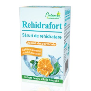 Naturalis Rehidrafort cu aroma de portocale, 10 plicuri