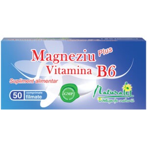 Naturalis Magneziu + Vitamina B6 x 50 comprimate filmate