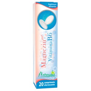 Naturalis Magneziu plus Vitamina B6 x 20 comprimate efervescente